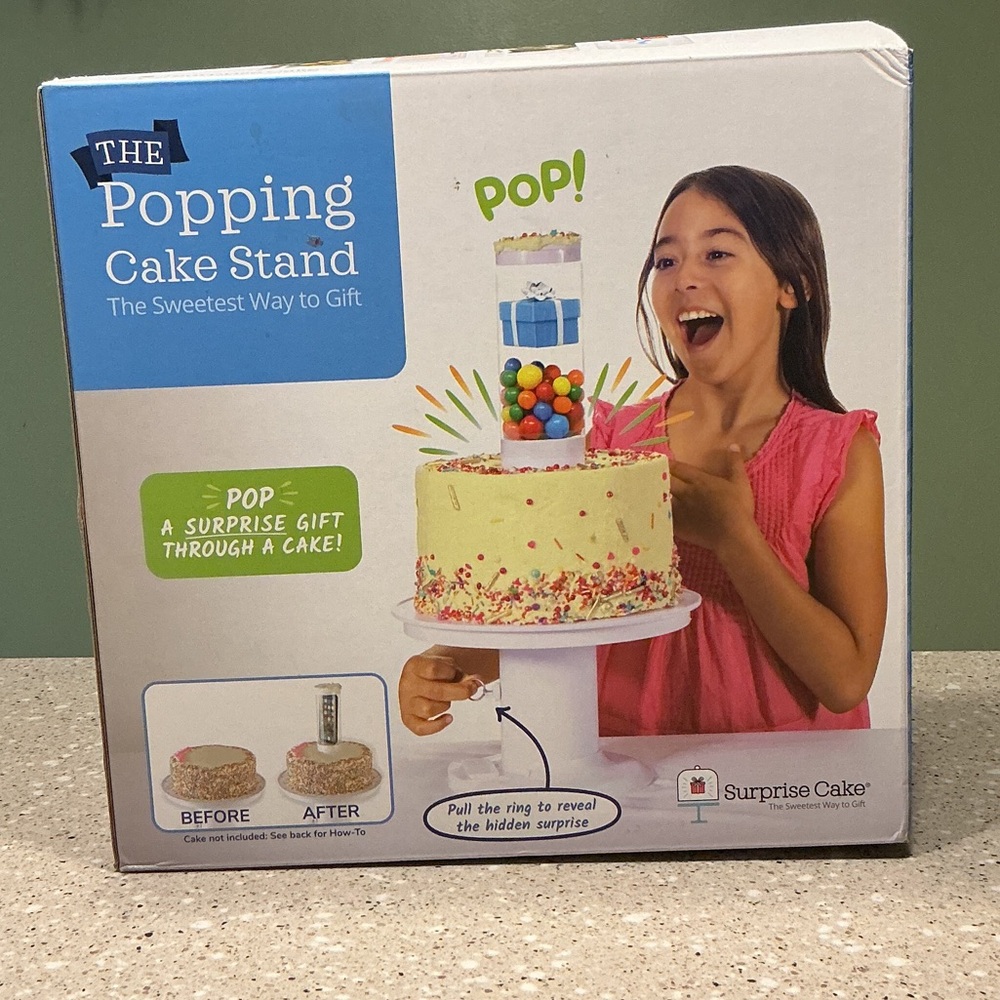 The Popping Cake Stand